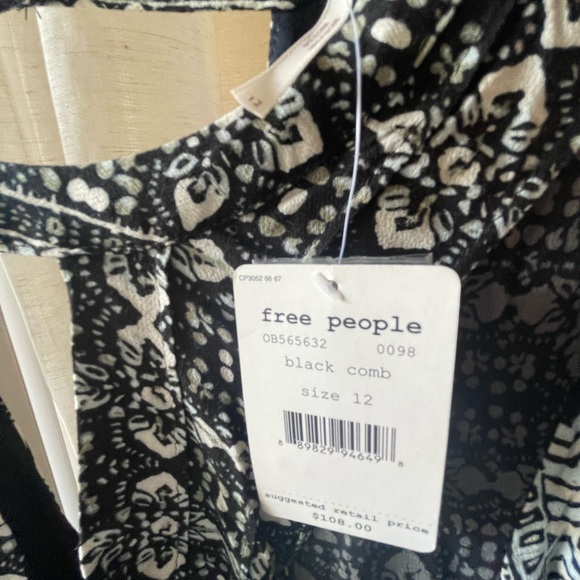Free People Black Tegan Dress - Picture 9 of 14